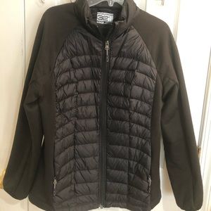 Waterproof jacket with zipper